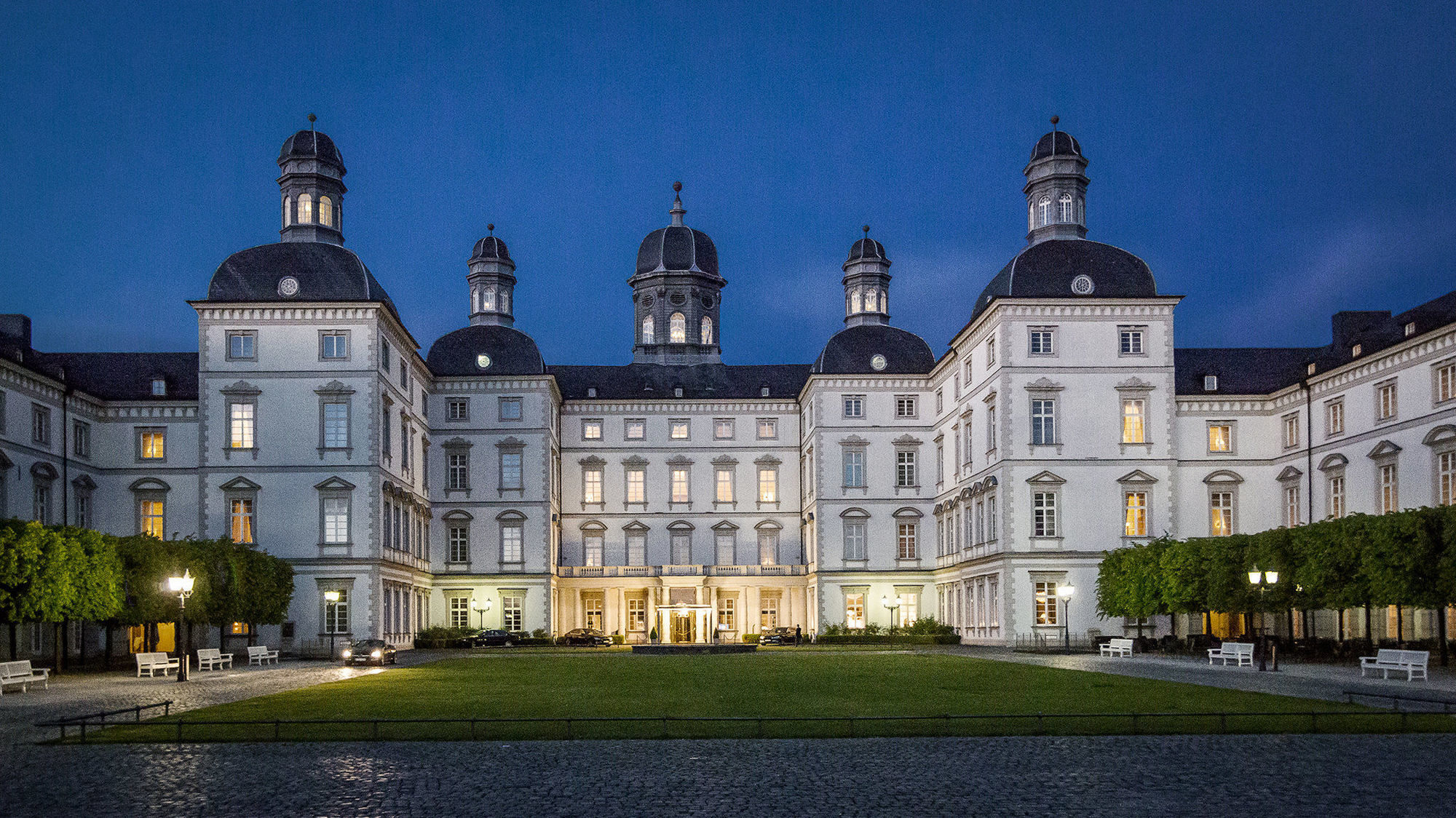 Althoff Grandhotel Schloss Bensberg Bergisch Gladbach Exterior foto The former abbey of Marienberg